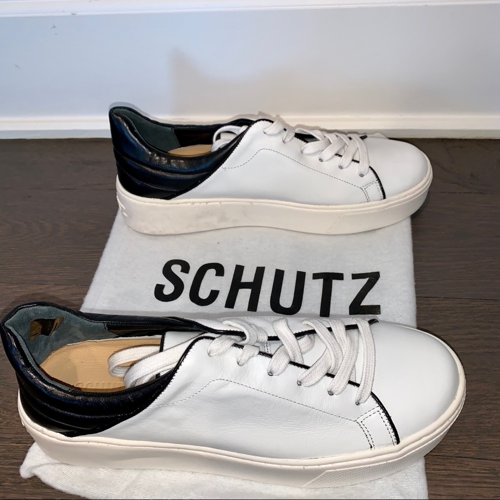 Schutz Leather Sneaker